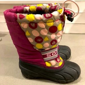 Little Girls Sorel snow boots